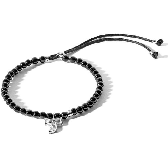 Bracciale Comete Uomo Holy in Argento Onice UBR586 - UBR586
